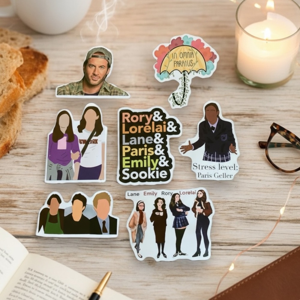 Gilmore girls sticker bundle